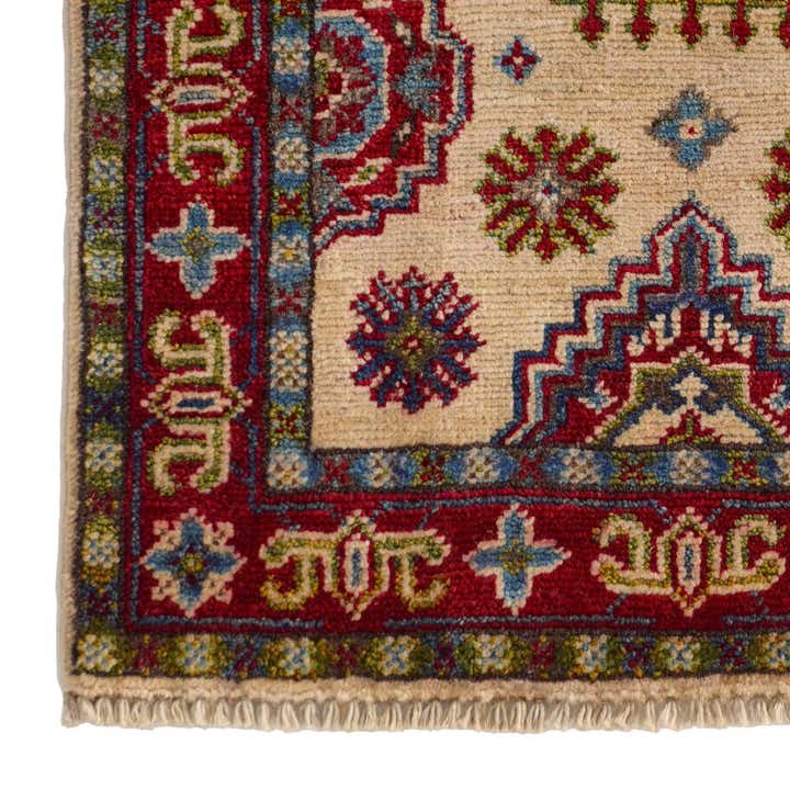 2' x 3' 1 Hand Knotted Kazak Rug