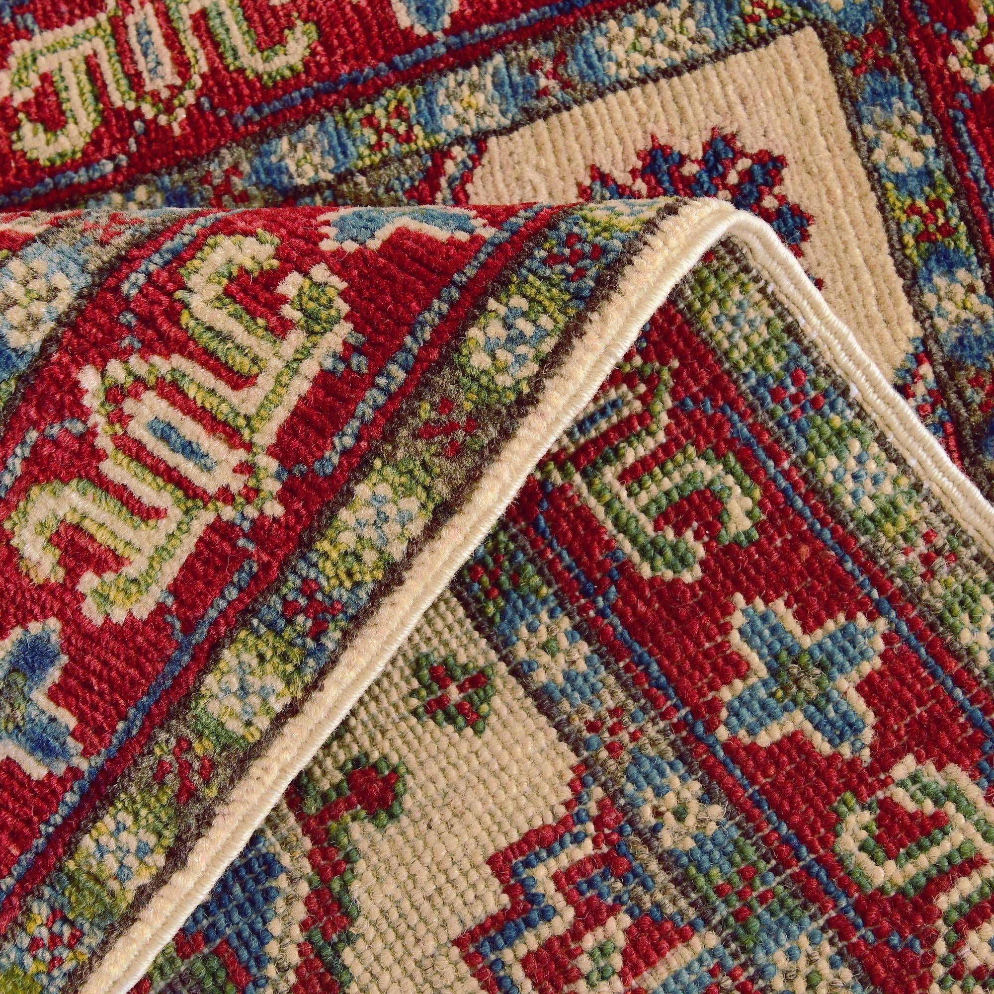2' x 3' 1 Hand Knotted Kazak Rug