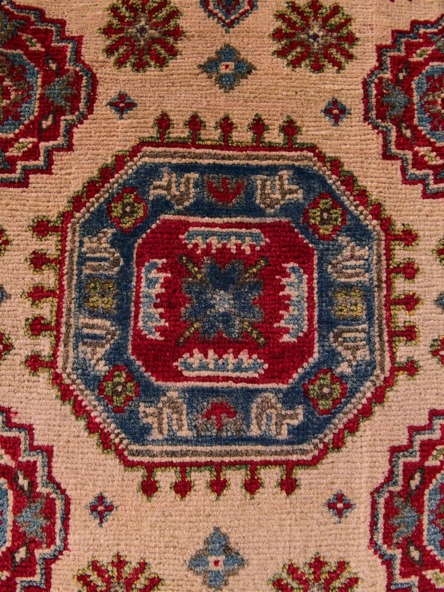 2' x 3' 1 Hand Knotted Kazak Rug