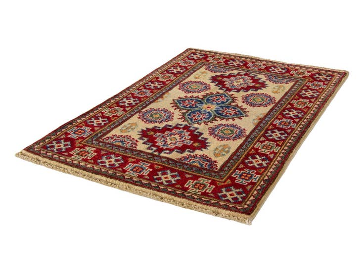 Detail image of 2' x 3' 1 Hand Knotted Kazak Rug