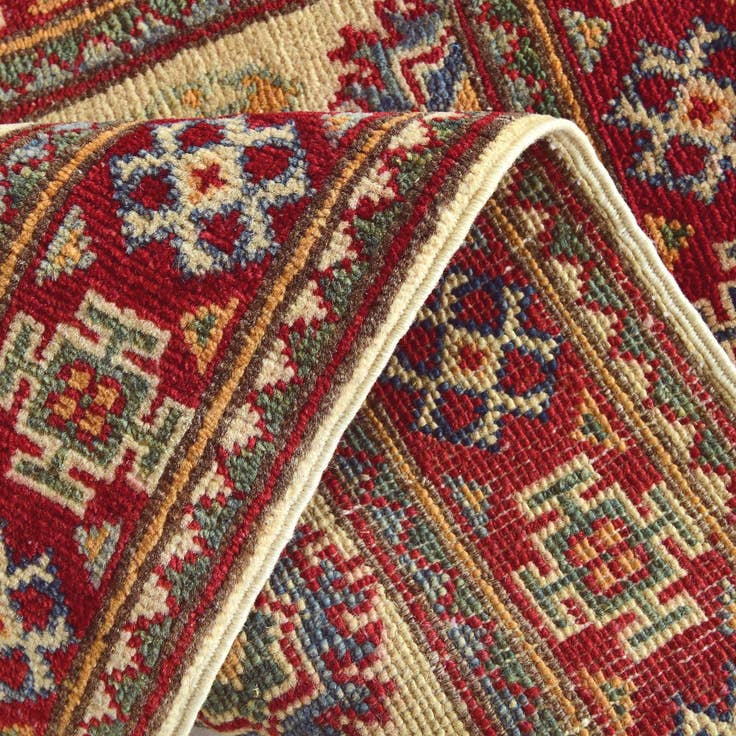 Detail image of 2' x 3' 1 Hand Knotted Kazak Rug