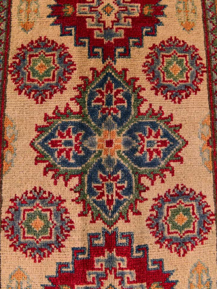 2' x 3' 1 Hand Knotted Kazak Rug