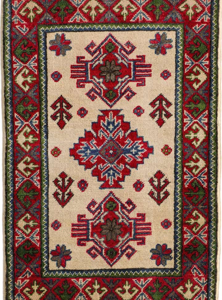2' x 3' Hand Knotted Kazak Rug