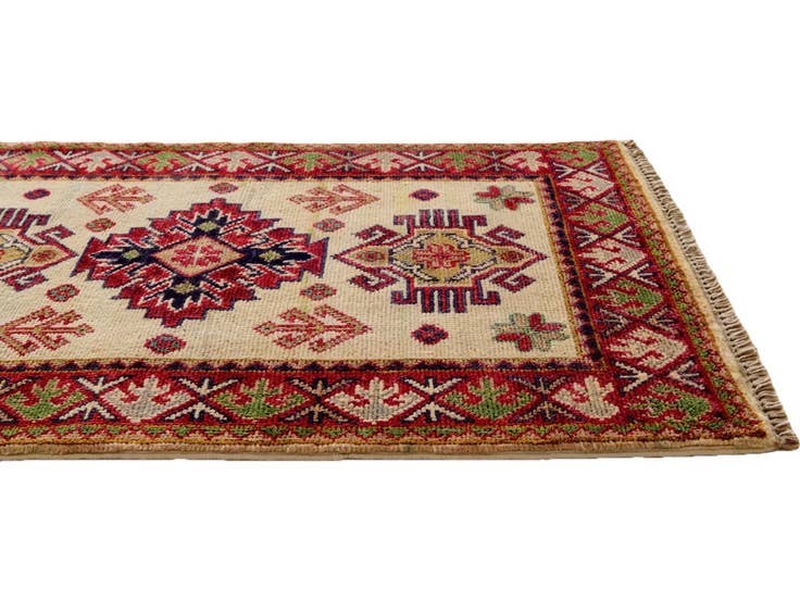 Detail image of 2' x 3' 1 Hand Knotted Kazak Rug