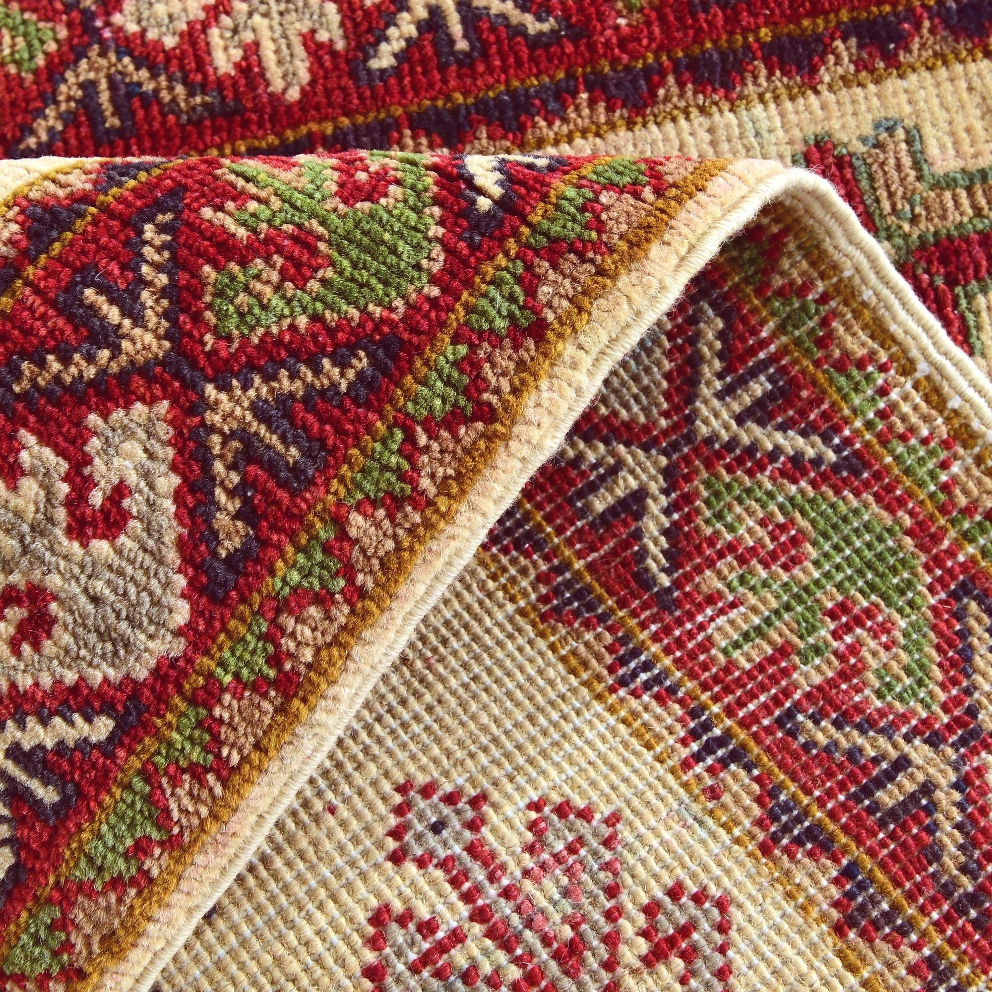 2' x 3' 1 Hand Knotted Kazak Rug