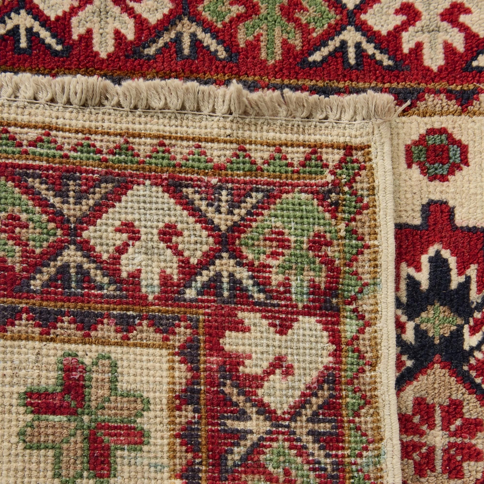 Detail image 12 of 12: 2' x 3' 1 Hand Knotted Kazak Rug
