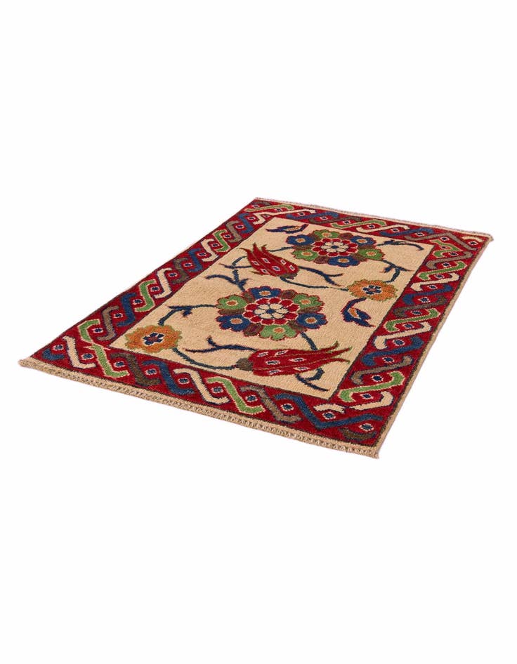 Detail image of 2' x 3' Hand Knotted Kazak Rug