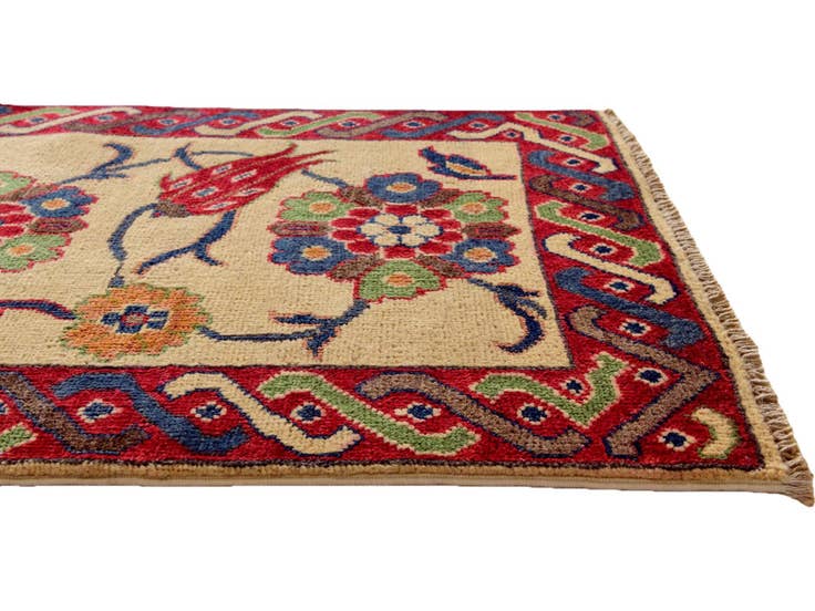 Detail image of 2' x 3' Hand Knotted Kazak Rug