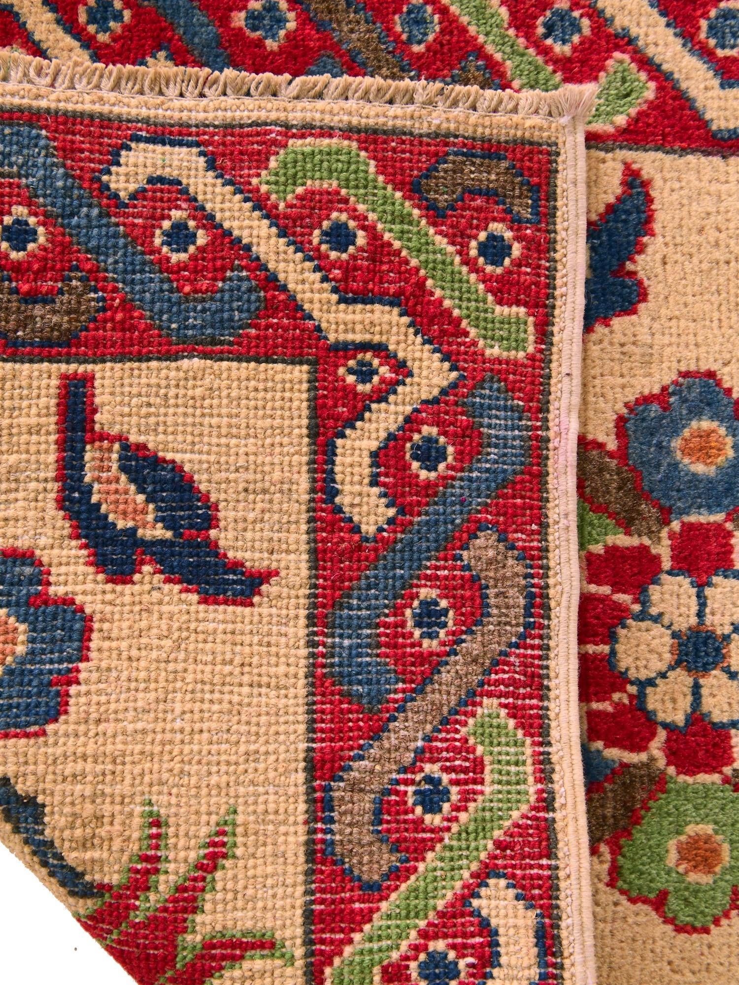 2' x 3' Hand Knotted Kazak Rug