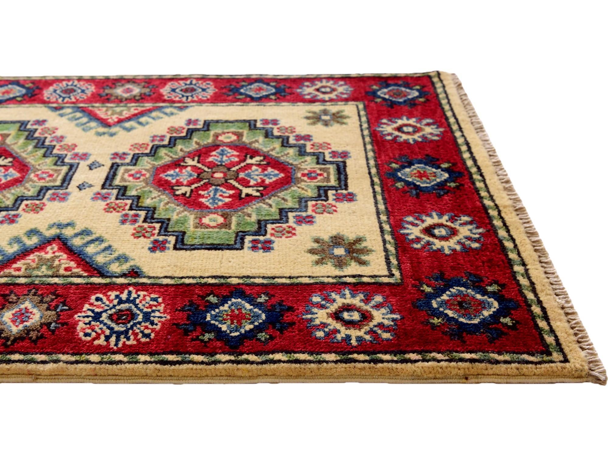 2' 1 x 3' 1 Hand Knotted Kazak Rug