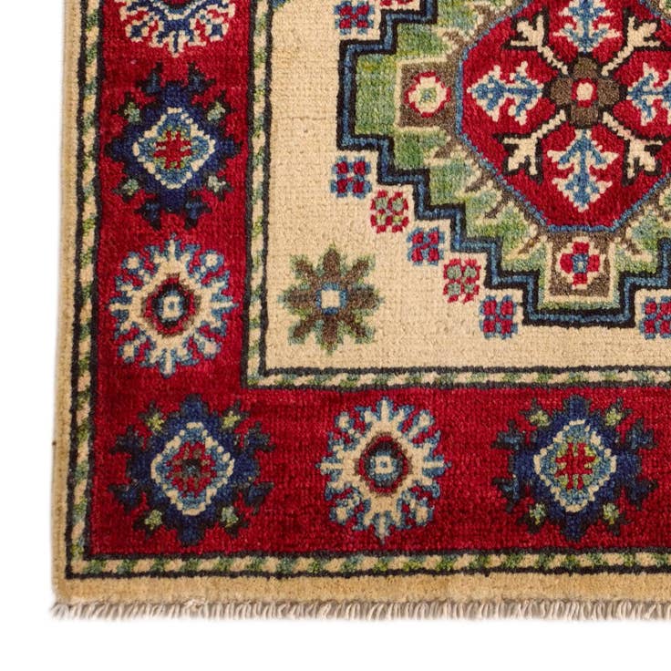 Detail image of 2' 1 x 3' 1 Hand Knotted Kazak Rug
