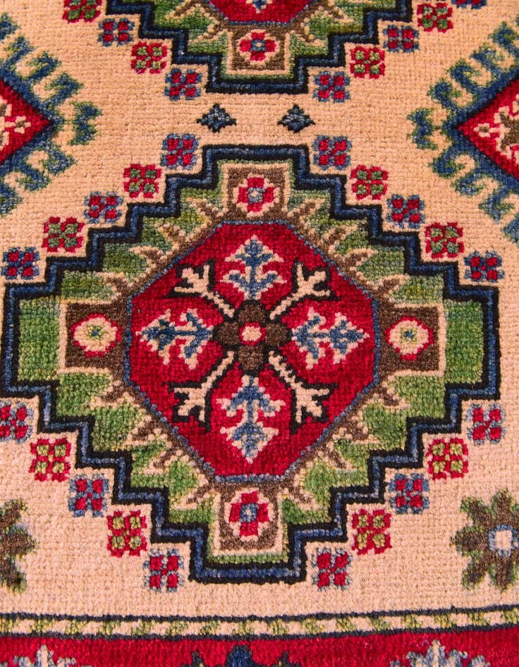 Detail image of 2' 1 x 3' 1 Hand Knotted Kazak Rug