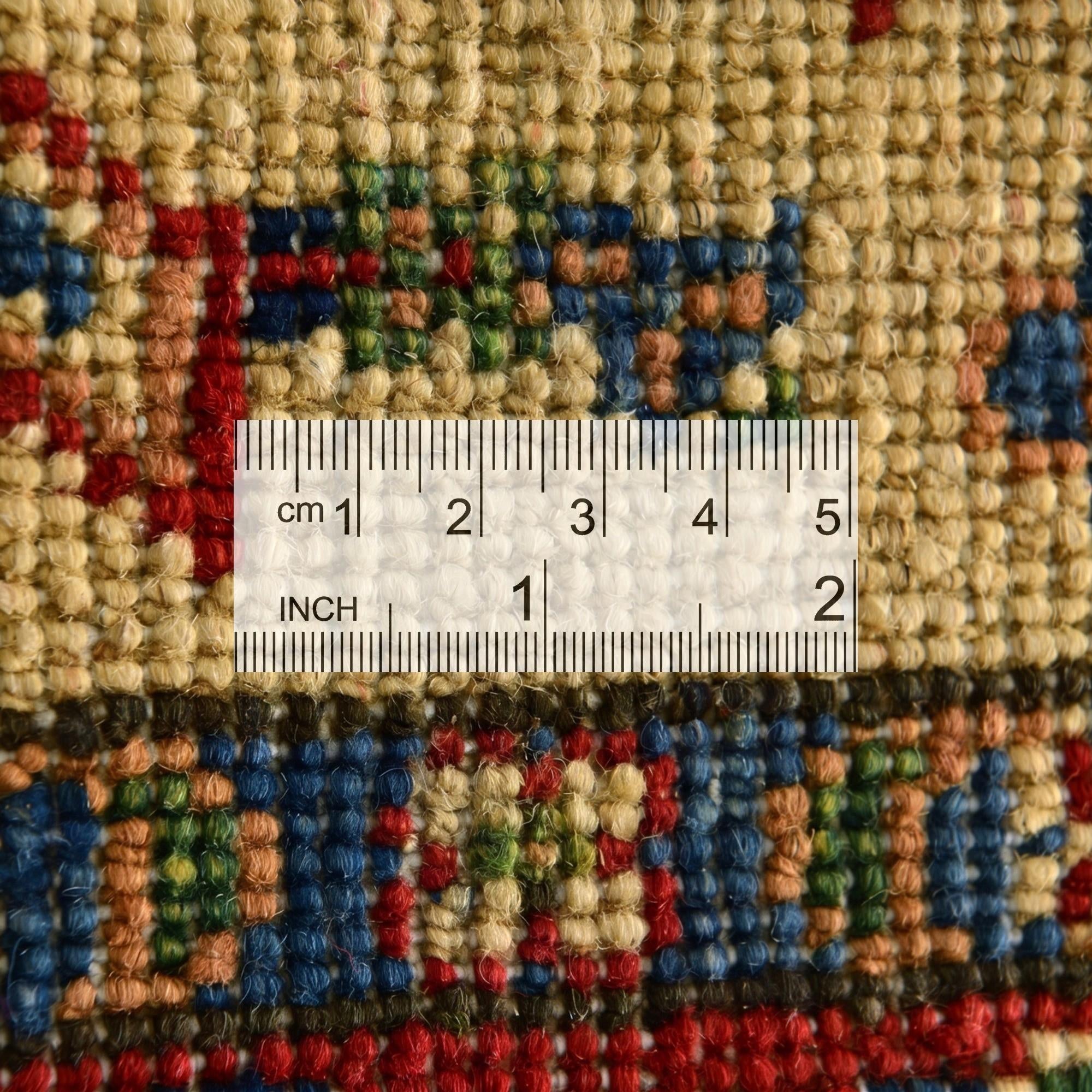 1' 11 x 3' 1 Hand Knotted Kazak Rug