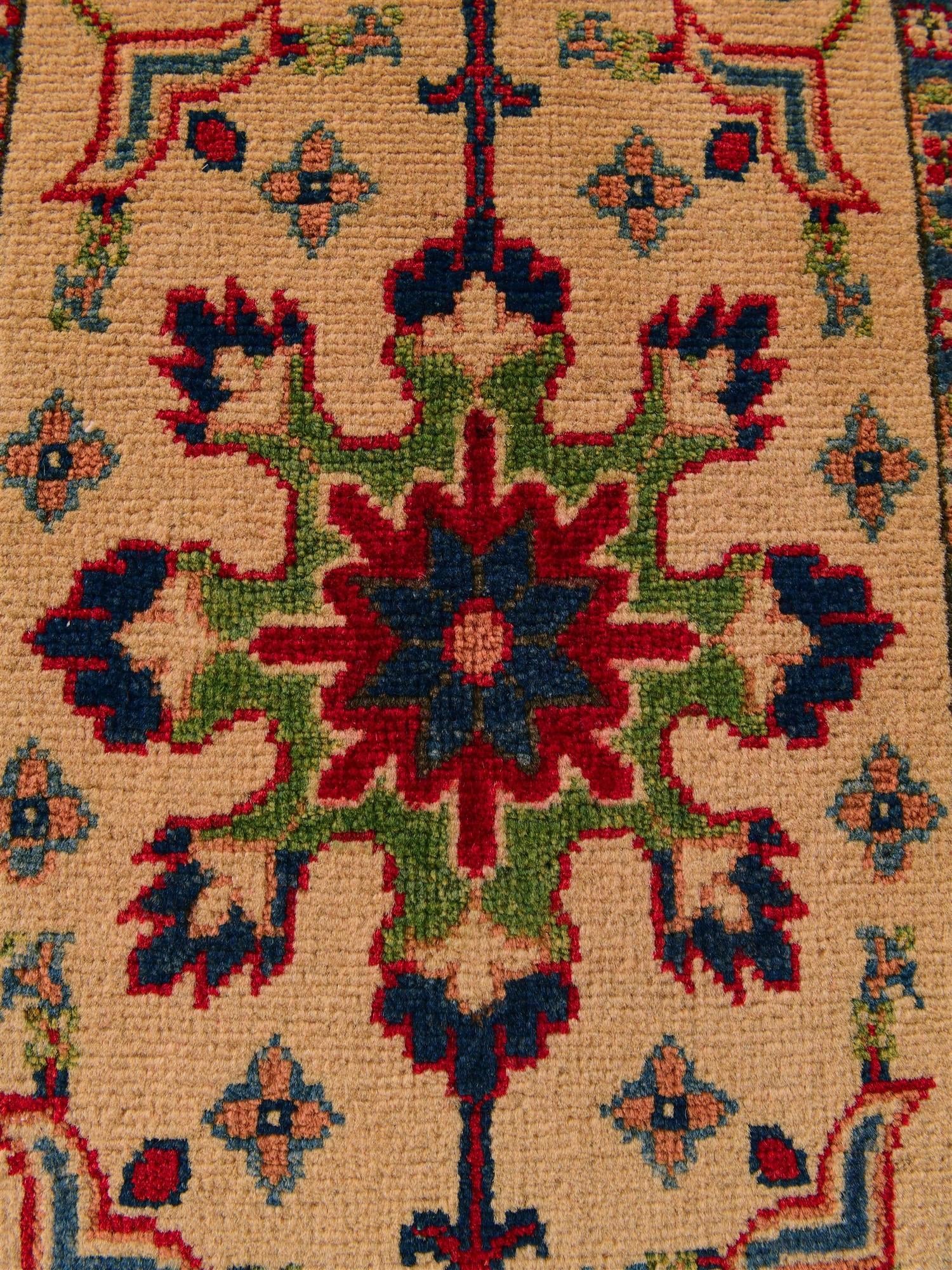 1' 11 x 3' 1 Hand Knotted Kazak Rug