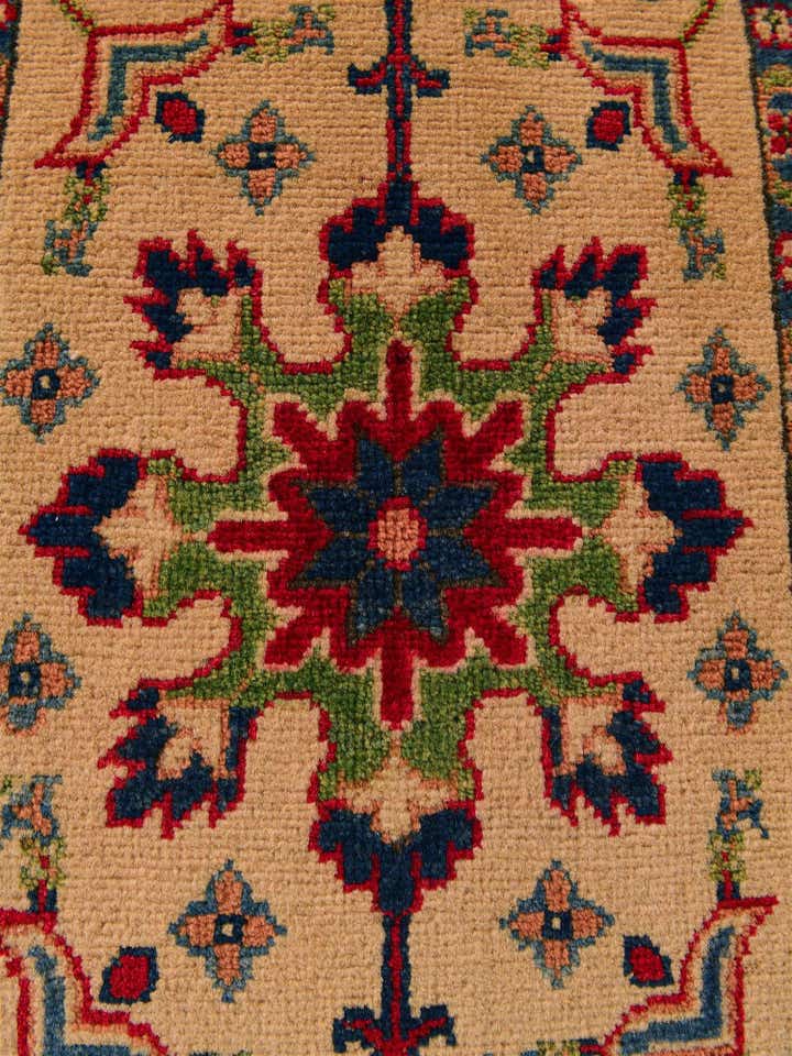 1' 11 x 3' 1 Hand Knotted Kazak Rug