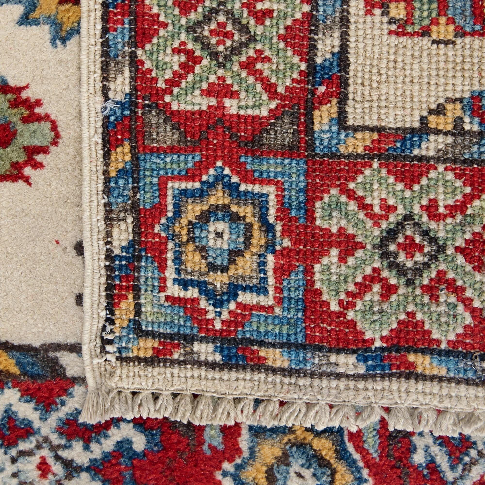 60cm x 90cm Hand Knotted Kazak Rug
