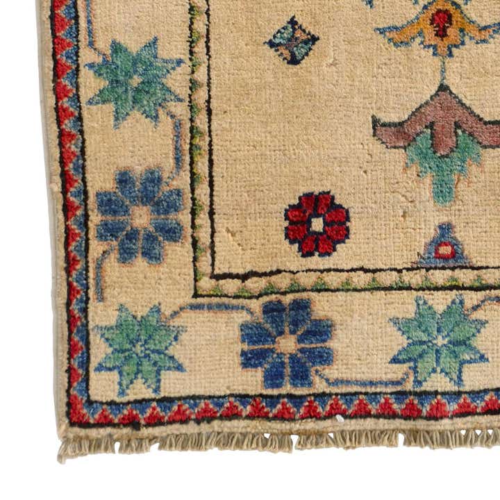 2' x 2' 11 Hand Knotted Kazak Rug