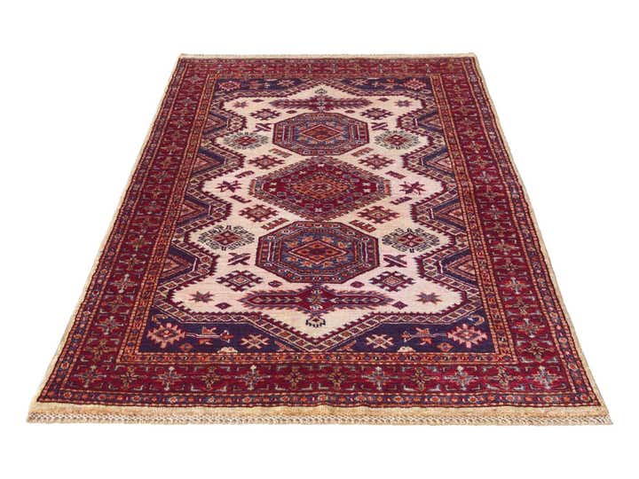 3' 3 x 5' 8 Hand Knotted Kazak Rug