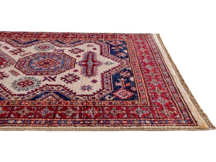 3' 3 x 5' 8 Hand Knotted Kazak Rug
