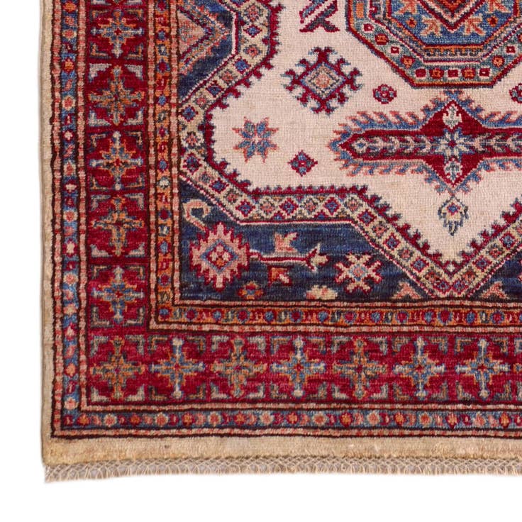 Detail image of 3' 3 x 5' 8 Hand Knotted Kazak Rug