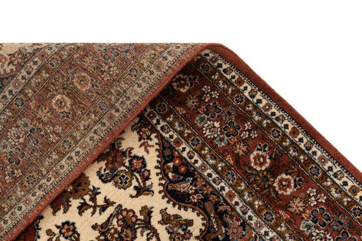 4' 3 x 6' 5 Hand Knotted Kerman Oriental Wool Rug