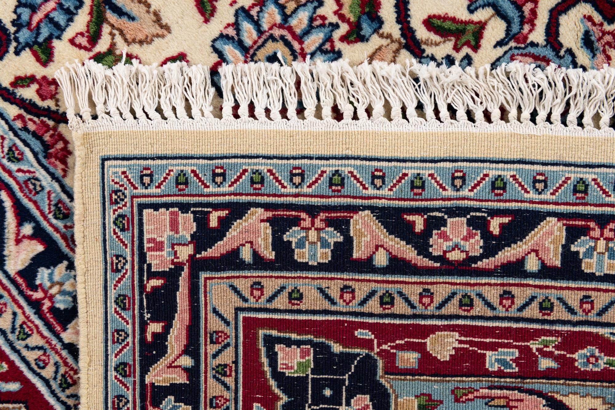 9' 10 x 13' 4 Hand Knotted Kerman Persian Wool Rug