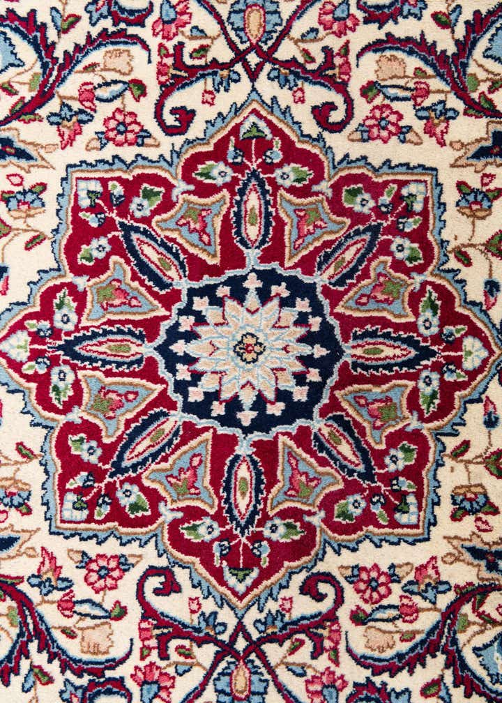 9' 10 x 13' 4 Hand Knotted Kerman Persian Wool Rug