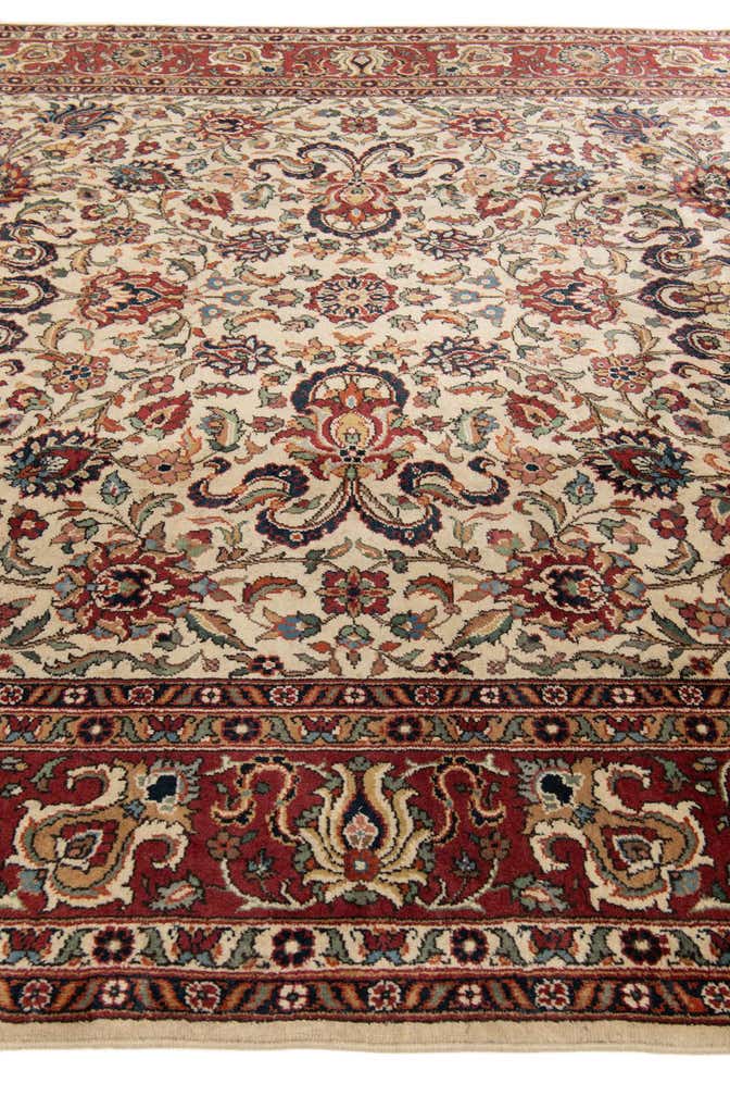 8' 2 x 11' 6 Hand Knotted Kerman Wool Rug
