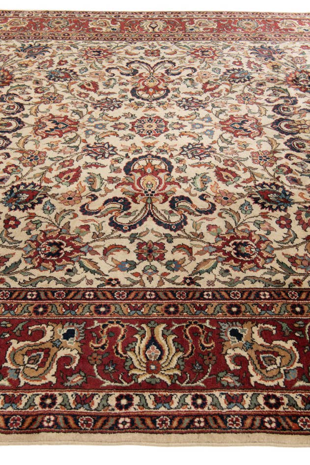 Detail image of 8' 2 x 11' 6 Hand Knotted Kerman Wool Rug