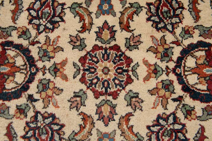 8' 2 x 11' 6 Hand Knotted Kerman Wool Rug
