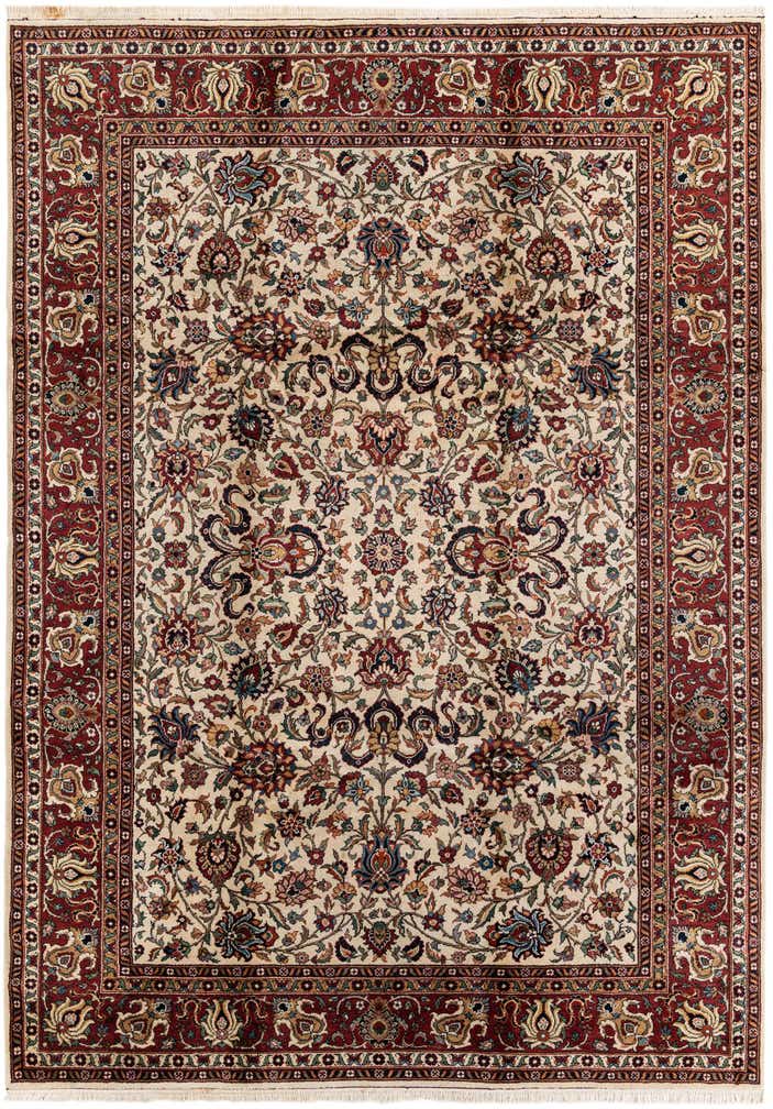 8' 2 x 11' 6 Hand Knotted Kerman Wool Rug