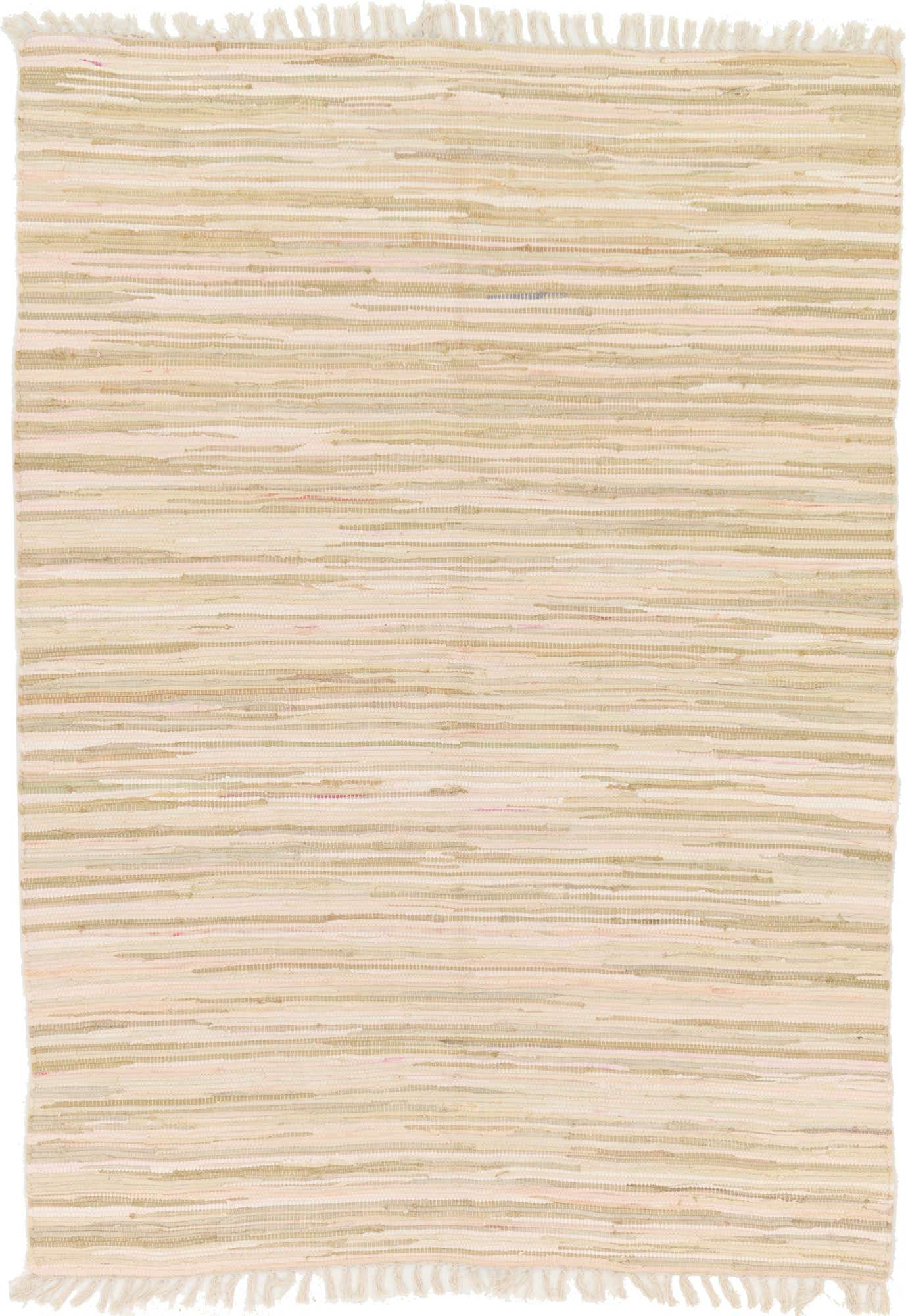 4' 7 x 6' 7 Hand Woven Kilim Dhurrie Rug