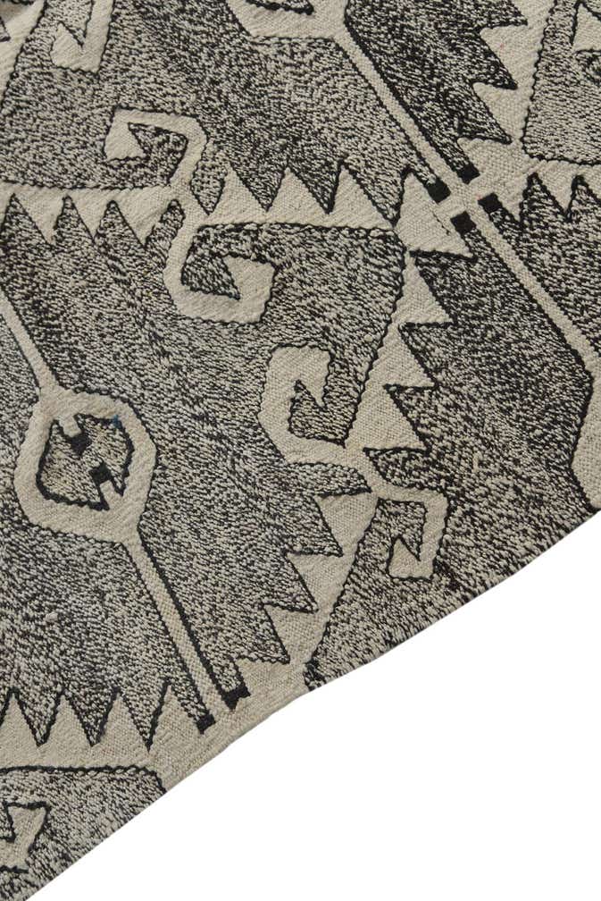 8' 3 x 9' 6 Hand Woven Kilim Fars Wool Rug