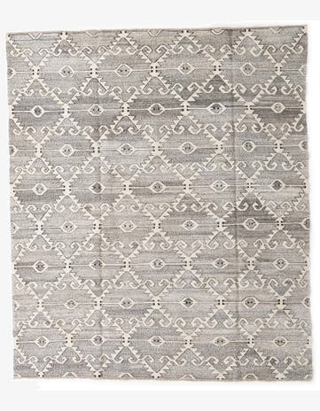 8' 3 x 9' 6 Hand Woven Kilim Fars Wool Rug