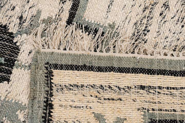 5' 2 x 8' 2 Hand Woven Kilim Jute Rug