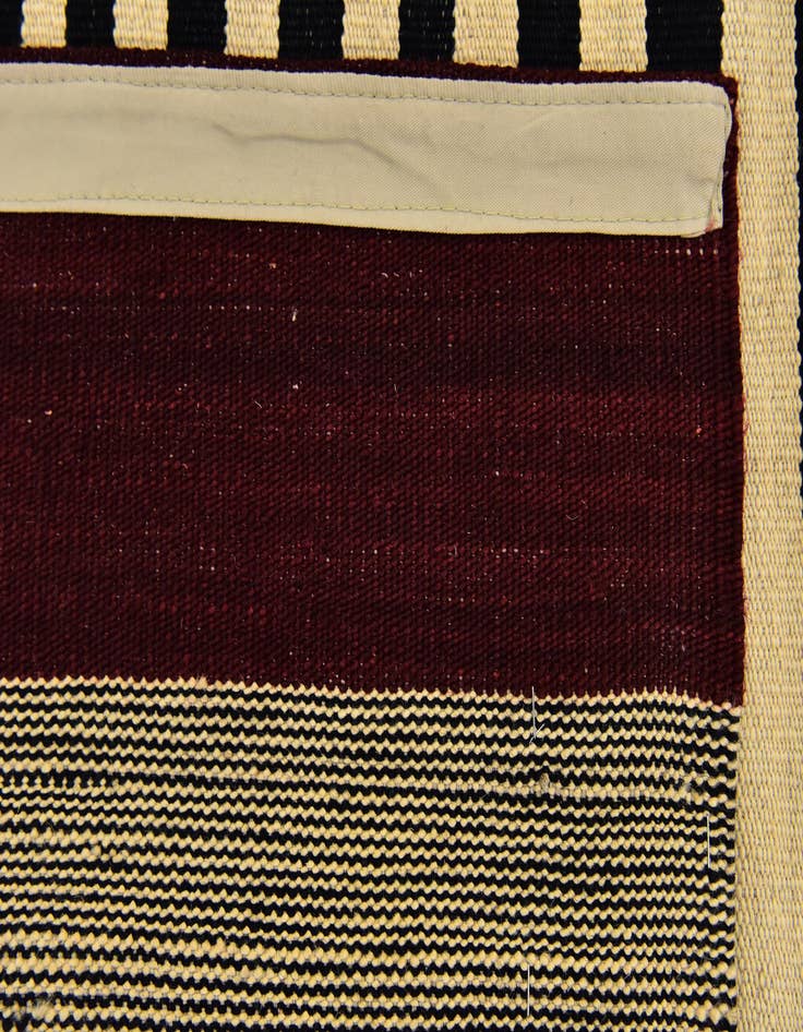 Detail image of 4' 3 x 5' 9  Hand Woven Kilim Modern Wool Rug
