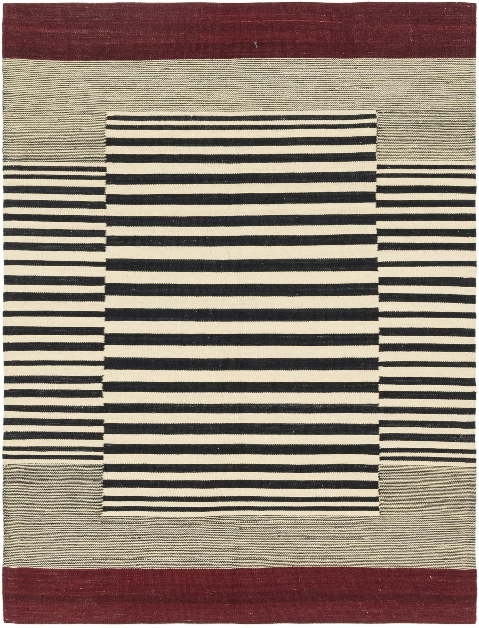 130cm x 175cm Hand Woven Kilim Modern Wool Rug