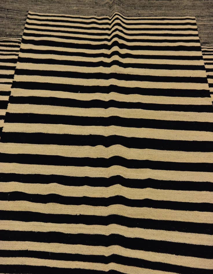 Detail image of 5' 10 x 7' 4  Hand Woven Kilim Modern Wool Rug