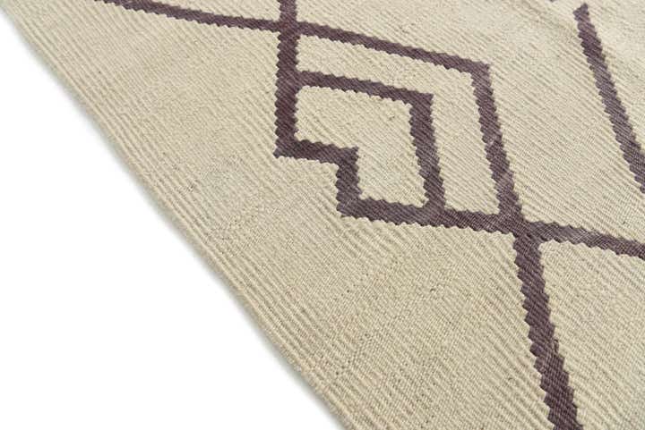 8' 4 x 10' 4 Hand Woven Kilim Modern Wool Rug