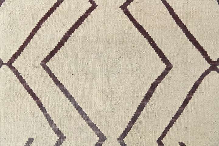 8' 4 x 10' 4 Hand Woven Kilim Modern Wool Rug