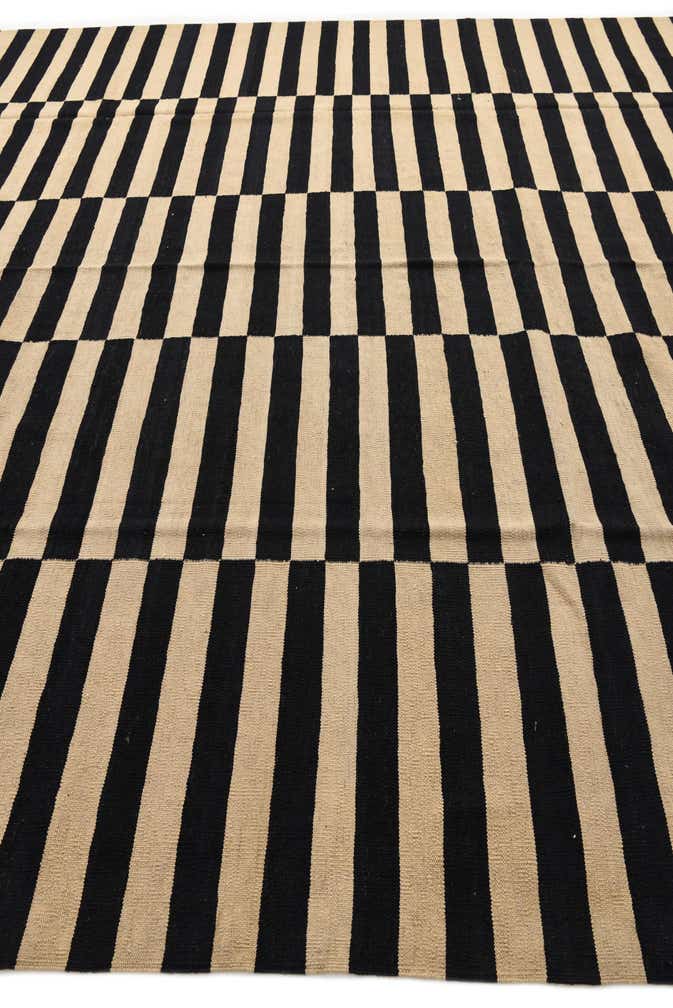 10' 3 x 12' 6 Hand Woven Kilim Modern Wool Rug