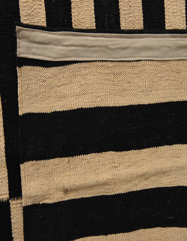 Detail image of 10' 3 x 12' 6  Hand Woven Kilim Modern Wool Rug