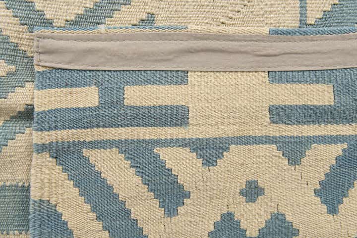 6' 8 x 9' 8 Hand Woven Kilim Modern Wool Rug