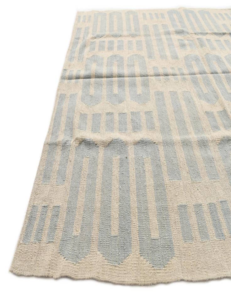 Detail image of 5' x 6' 4  Hand Woven Kilim Modern Wool Rug