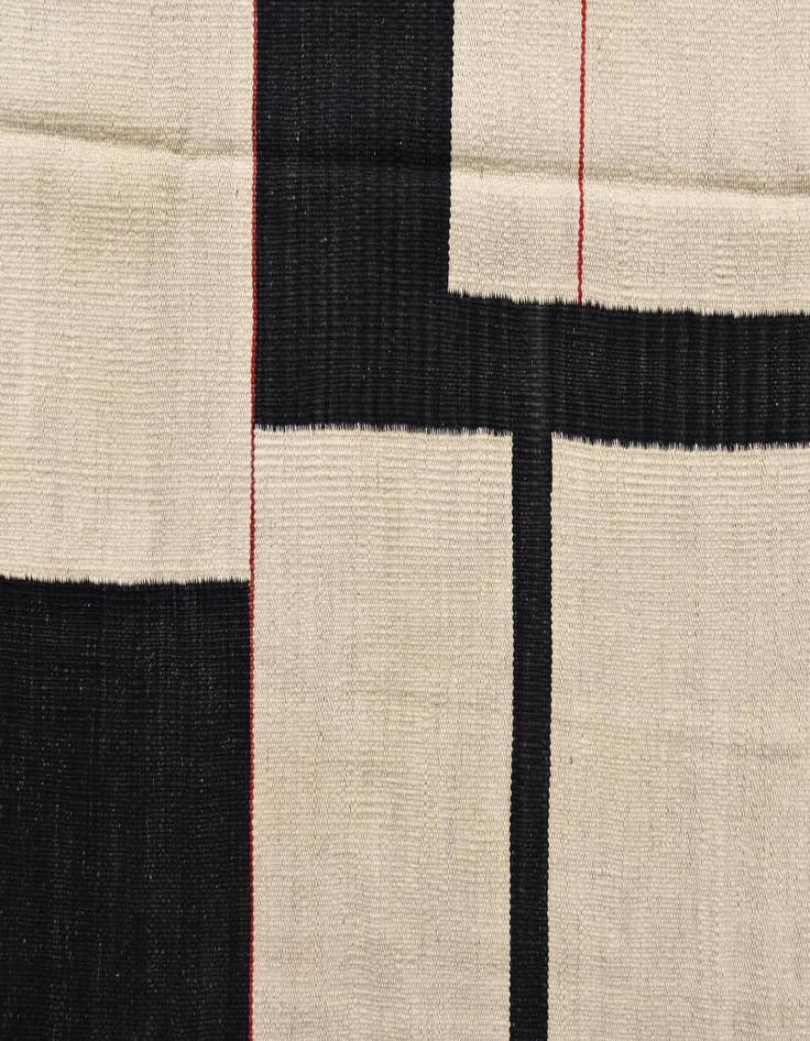 Detail image of 6' x 7' 8  Hand Woven Kilim Modern Wool Rug