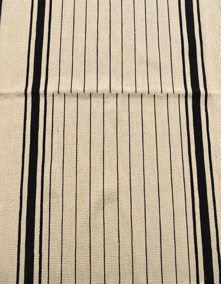 Detail image of 3' 5 x 5' 1  Hand Woven Kilim Modern Wool Rug