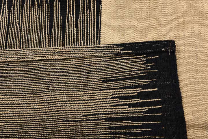 8' 4 x 9' 7 Hand Woven Kilim Modern Wool Rug