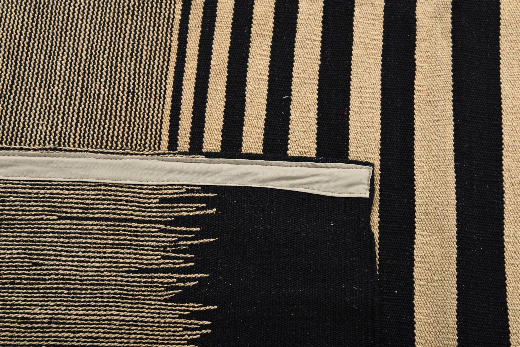 8' 2 x 9' 10 Hand Woven Kilim Modern Wool Rug