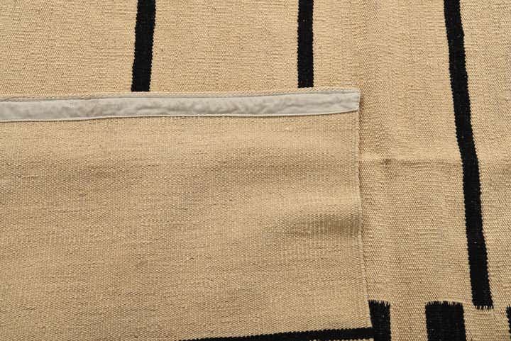 8' 4 x 9' 4 Hand Woven Kilim Modern Wool Rug