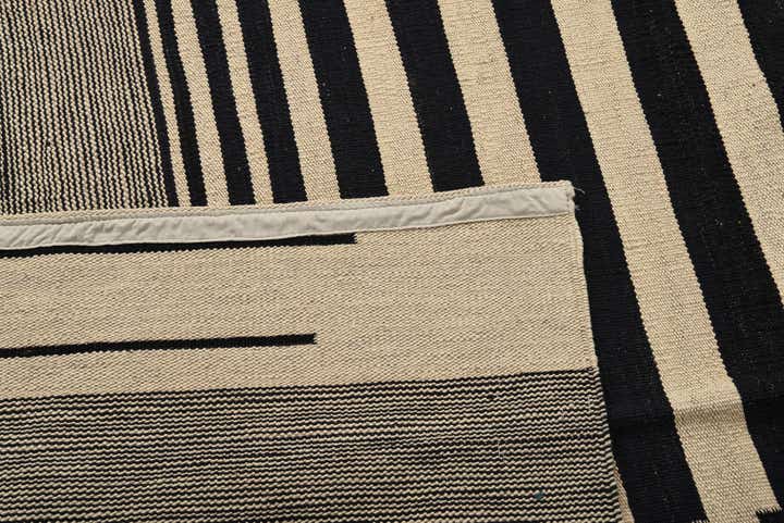 8' 3 x 9' 7 Hand Woven Kilim Modern Wool Rug